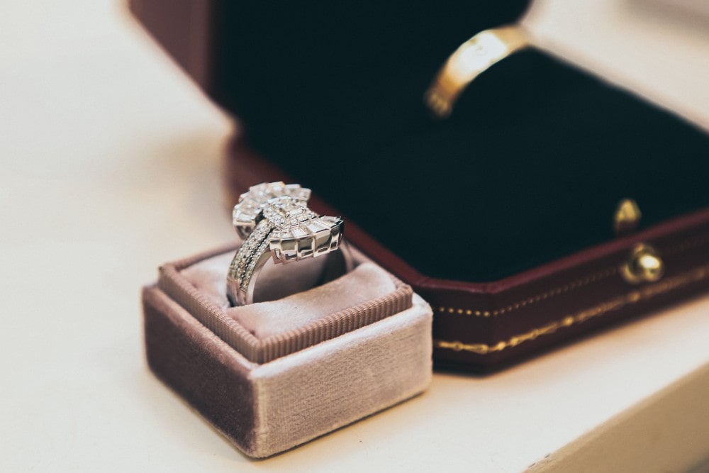 fancy shape diamond engagement rings