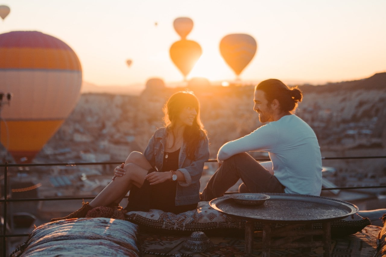 hot air balloon proposals in hawaii