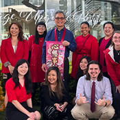 Employees celebrating Employees celebrating